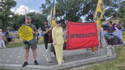 Акція-нагадування про полонених та зниклих безвісти у Миколаєві