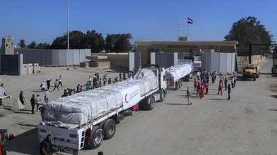 Гуманітарна допомога, Сектор Гази