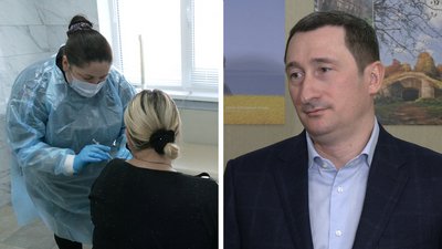 Рівненщина другу добу виконує норму вакцинації. Міністр Чернишов озвучив план на два місяці