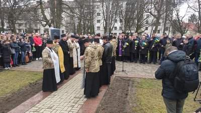 У Луцьку вшанували пам’ять Героїв Небесної Сотні У Луцьку вшанували пам’ять Героїв Небесної Сотні