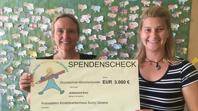 Діти з Німеччини зібрали гроші для сумських дітей Діти з Німеччини зібрали гроші для сумських дітей