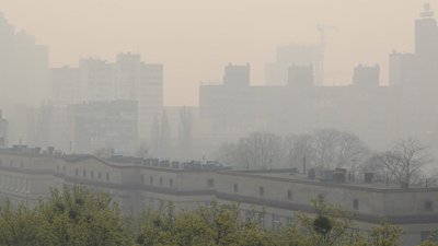 На лівому березі Києва зафіксовували високий рівень забрудненого повітря