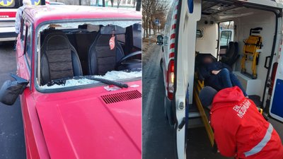 На Луганщині внаслідок ДТП школяра госпіталізували до лікарні