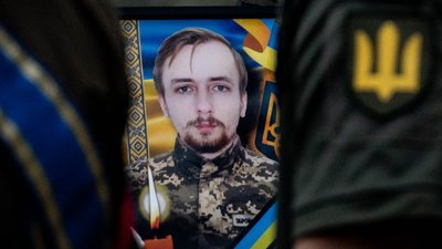 Прощання із захисником Миколою Гаєвим