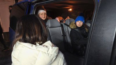 На Волині зустріли родини з двох районів Києва, 29 січня 2026 року