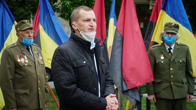 В Івано-Франківську вшанували пам'ять Євгена Коновальця В Івано-Франківську вшанували пам'ять Євгена Коновальця