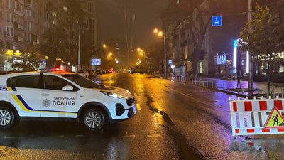 На вул. Великій Васильківській від ст. м. "Палац Україна" до "Олімпійської" перекрили рух