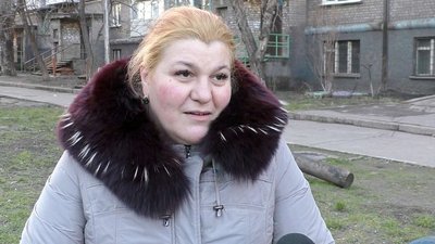 Наталя Голуб, дружина колишнього працівника Запорізького титано-магнієвого комбіната Наталя Голуб, дружина колишнього працівника Запорізького титано-магнієвого комбіната