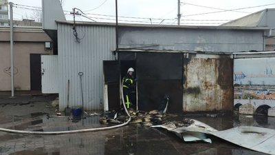 У Кривому Розі горів соціальний магазин
