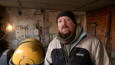 Ремонт пошкоджена багатоповерхівка російська ракета Слов’янськ Донецька область