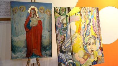"Творчість без бар'єрів" – у Житомирі відкрилася виставка робіт художника Леоніда Добровольського "Творчість без бар'єрів" – у Житомирі відкрилася виставка робіт художника Леоніда Добровольського