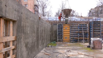 У Вінниці триває будівництво протирадіаційних укриттів у ліцеях