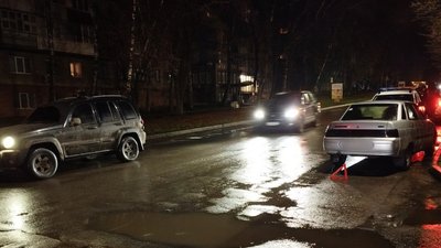 Місце ДТП у Чугуєві