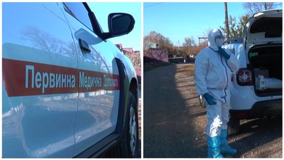 Роблять тести на COVID-19: як у Сватовому працює медична мобільна бригада