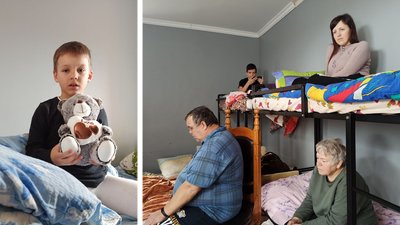 "Вперше за місяць виспались". Родині з Лисичанська порадили переїхати у Кропивницький "Вперше за місяць виспались". Родині з Лисичанська порадили переїхати у Кропивницький