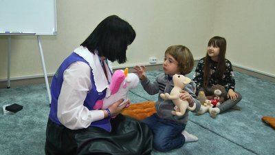 Талісман проєкту - єдиноріг Рокася Талісман проєкту - єдиноріг Рокася