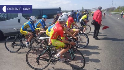 Велосипедний чемпіонат України з багатоденної гонки на шосе стартував у Сумах Велосипедний чемпіонат України з багатоденної гонки на шосе стартував у Сумах