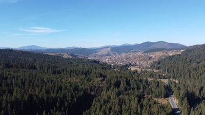 Ворохта - вигляд з повітря, фото - Сергія Захарченка Ворохта - вигляд з повітря, фото - Сергія Захарченка