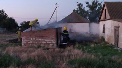 На Херсонщині в пожежі загинув чоловік