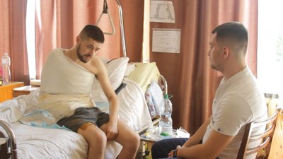 Історія пораненого під час боїв на сході бійця