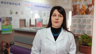 Директорка Підгайцівської амбулаторії Ольга Гунько Директорка Підгайцівської амбулаторії Ольга Гунько
