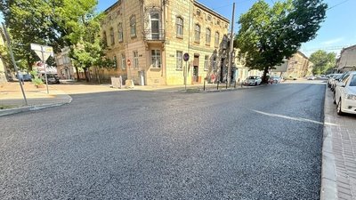 Вулиця Героїв УПА після ремонту дорожнього покриття