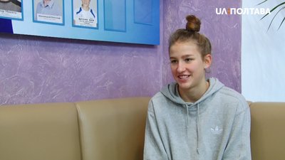 Марія Дьяченко прийшла на тренування Марія Дьяченко прийшла на тренування