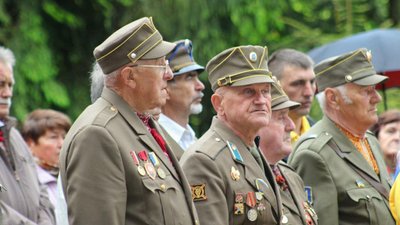 На Закарпатті вшанували воїнів Карпатської Січі На Закарпатті вшанували воїнів Карпатської Січі