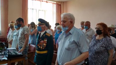Спогади з розповідей. У Лисичанську провели тематичну годину "Пам'ять вічно жива" Спогади з розповідей. У Лисичанську провели тематичну годину "Пам'ять вічно жива"