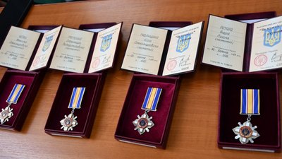 Ордени "За мужність" ІІІ ступеня