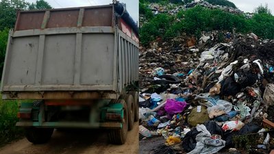 Історія продовжується. Львівські вантажівки зі сміттям знову затримали на Франківщині