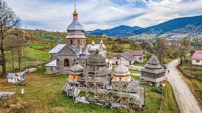 На Львівщині триває реставрація однієї із найстаріших дерев'яних церков На Львівщині триває реставрація однієї із найстаріших дерев'яних церков