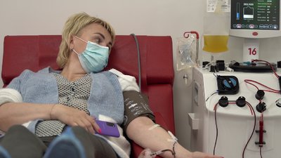 У Дніпрі зібрали майже сто літрів плазми для онкохворих дітей
