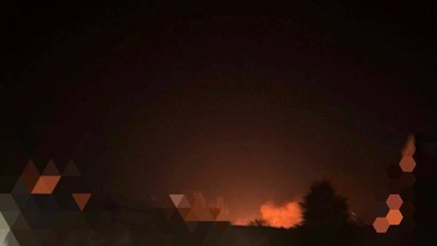 Росіяни атакували Запоріжжя: сталась пожежа на промисловому підприємстві