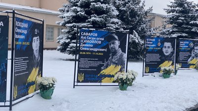 У Щербанівській громаді відкрили Алею Героїв