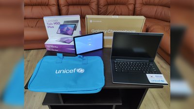 Учні п'яти прикордонних громад Чернігівщини отримають ноутбуки та планшети для навчання в онлайн форматі