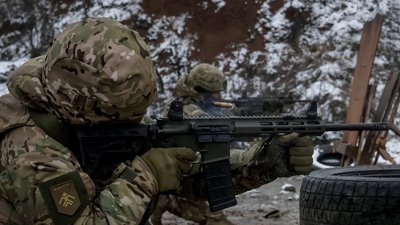 Військовослужбовці 13-ї бригади оперативного призначення "Хартія"