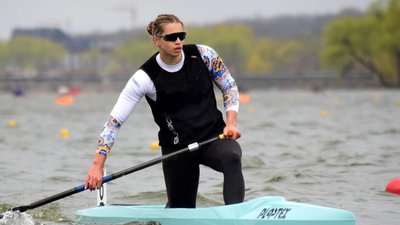 Ірина Федорів на Кубку України з веслування на байдарках і каное