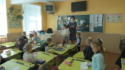 36 дітей на 46 квадратних метрах навчається в першому класі 21-ої вінницької школи