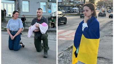 Тернополяни прощаються з загиблими бійцями Тернополяни прощаються з загиблими бійцями