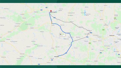 Ями завглибшки 30 см: як виглядає дорога між райцентрами на Харківщині Ями завглибшки 30 см: як виглядає дорога між райцентрами на Харківщині