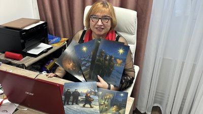 Житомир, Оксана Трибун, психологиня, Різдво