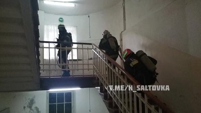 Горів 3 поверх: у “Гіганті” провели практичні навчання з пожежної безпеки Горів 3 поверх: у “Гіганті” провели практичні навчання з пожежної безпеки