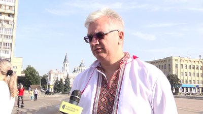 День Державного прапора України відзначили на Соборному майдані у Житомирі