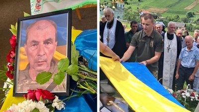 У селі Гукливий на Закарпатті попрощалися із захисником Василем Бираком