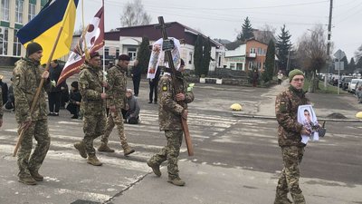 На Черкащині попрощалися із загиблим захисником Олександром Гоменюком