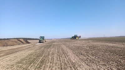 Волинські аграрії збільшують площі посіву та розпочали весняно-польові роботи Волинські аграрії збільшують площі посіву та розпочали весняно-польові роботи