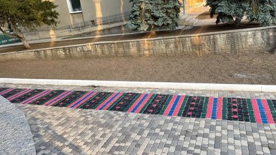 Стріт-арт у місті на Одещині потрапив до Книги рекордів України Стріт-арт у місті на Одещині потрапив до Книги рекордів України
