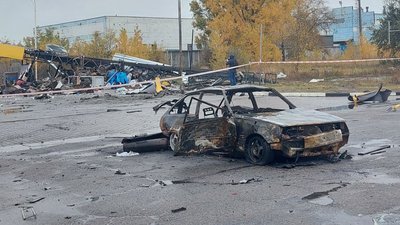 Ракетний удар по АЗС Дніпра. Що відбувається на місці події – фоторепортаж Ракетний удар по АЗС Дніпра. Що відбувається на місці події – фоторепортаж