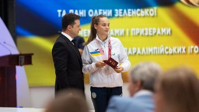 Уродженка Житомирщини, срібна призерка паралімпіади Юлія Шуляр отримала державну нагороду